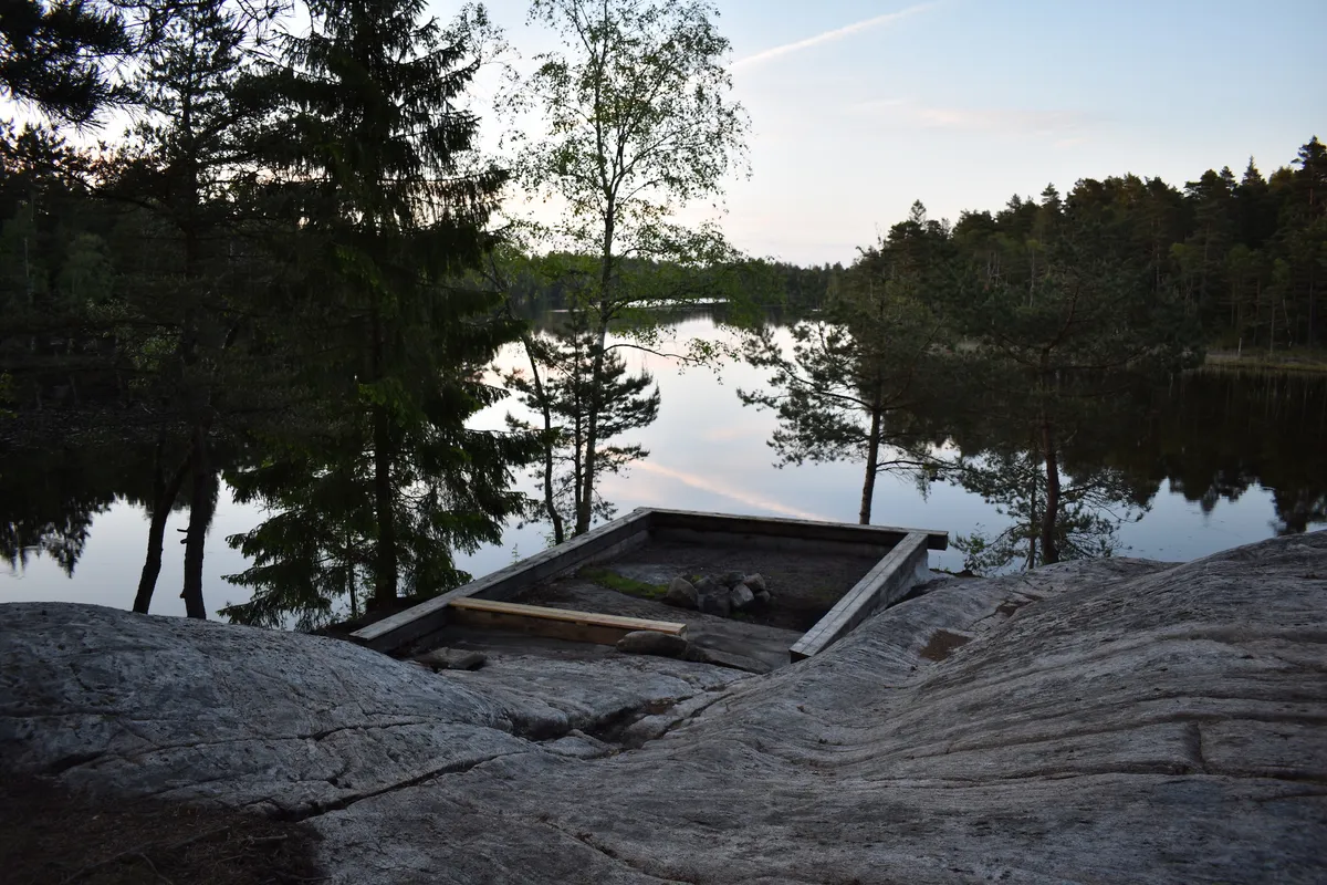 Lågerbålsplatsen/eldplats